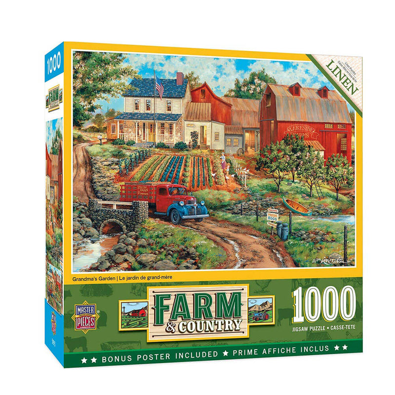  Obras maestras Puzzle Granja y campo (1000)