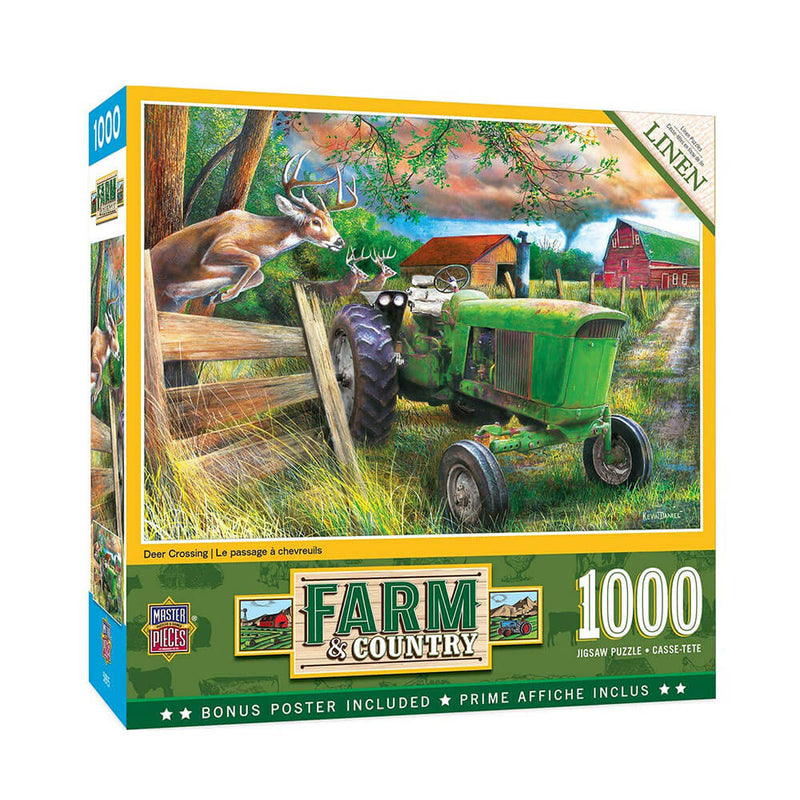  Obras maestras Puzzle Granja y campo (1000)