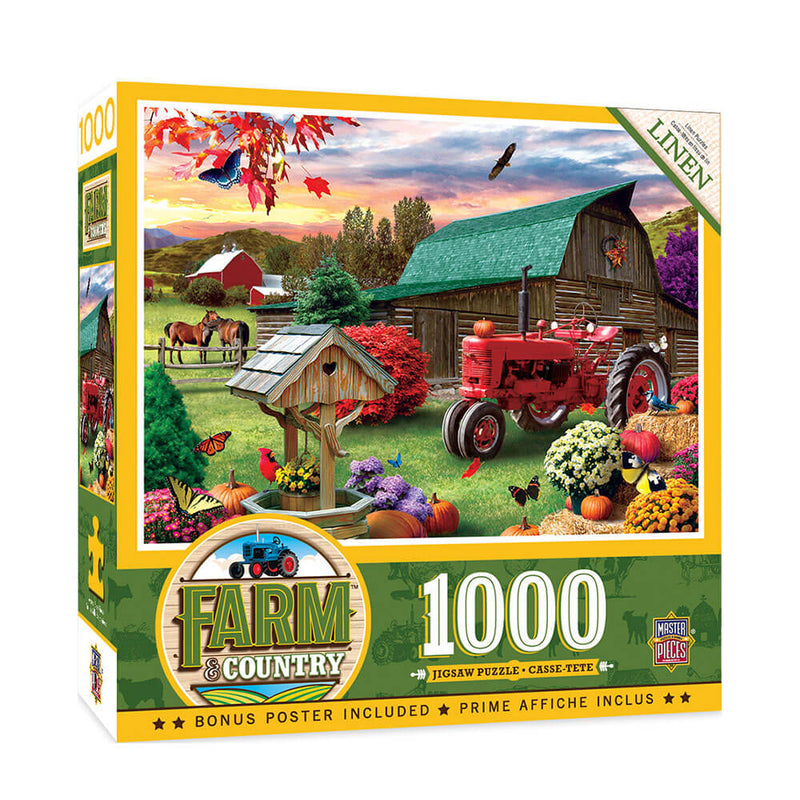  Obras maestras Puzzle Granja y campo (1000)