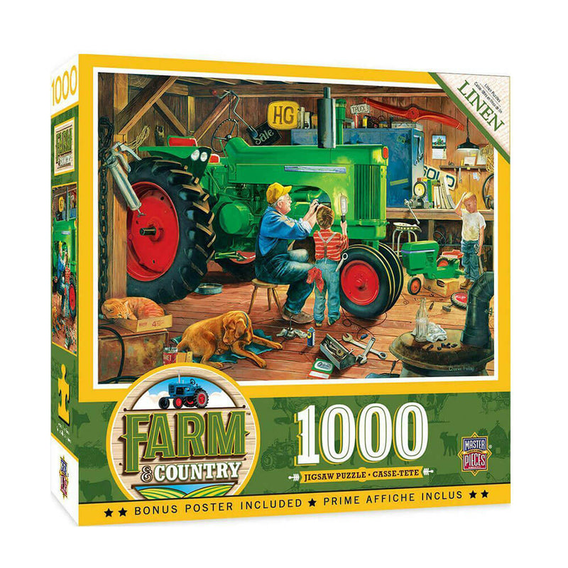  Obras maestras Puzzle Granja y campo (1000)