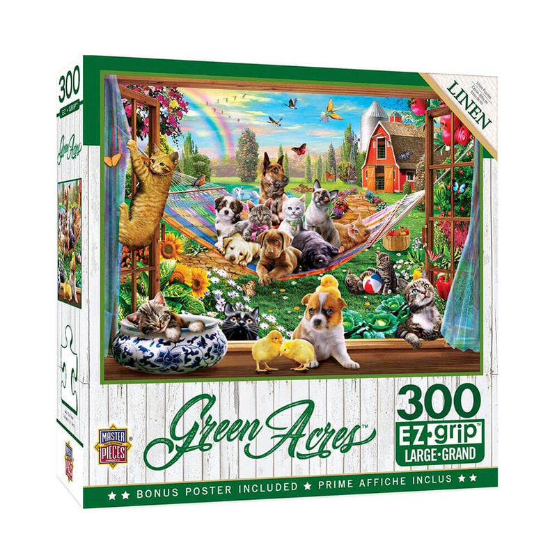  MP Green Acres EZ Grip Puzzle (300 piezas)