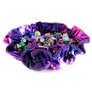  MDG Bolsa para dados con compartimento de terciopelo y bolsillos