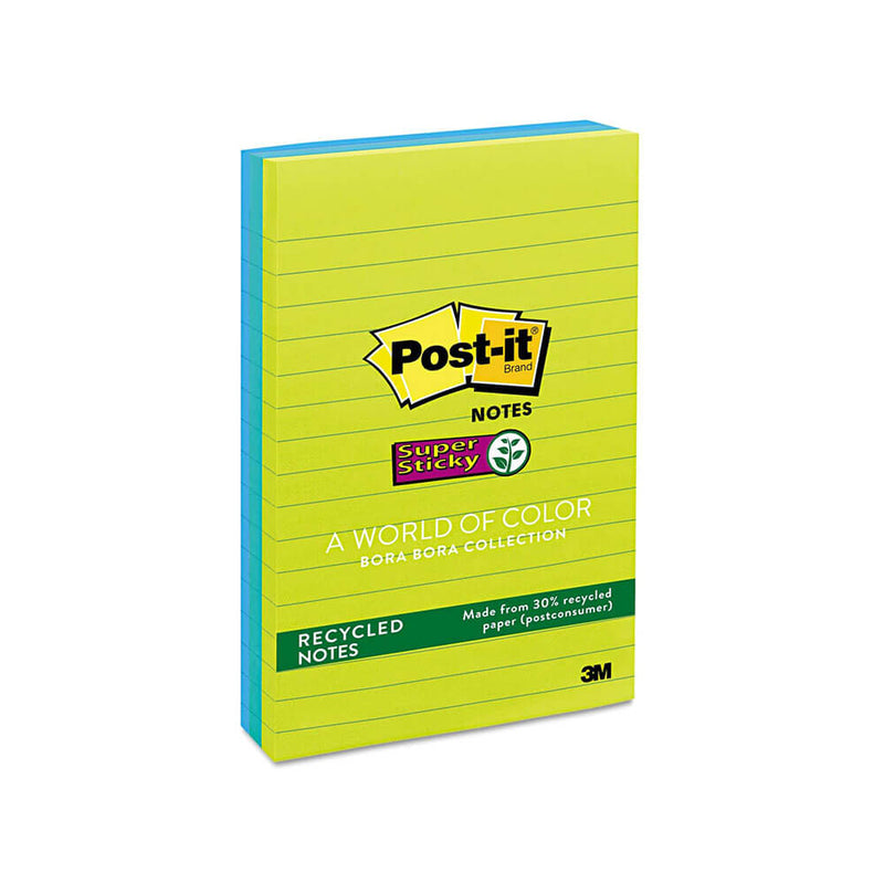  Notas Post-it 98x149mm Surtidas (paq. 3)