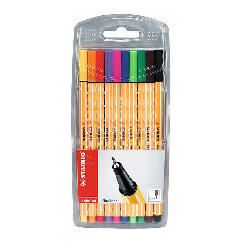  Bolígrafo Stabilo Fiber con punta de 0,4 mm