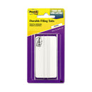 Post-it Filing Tabs White (50pk)
