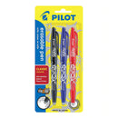  Bolígrafo Pilot Frixion mediano 1,0 mm, paquete de 3