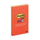 Post-it Lined Super Sticky Notes (4pk)