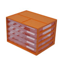  Italplast Archivador para documentos con 5 cajones A4