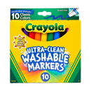 Crayola Washable Broadline Marker 10pk