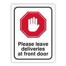  Durus Cartel de pared de distanciamiento social 225x300 mm