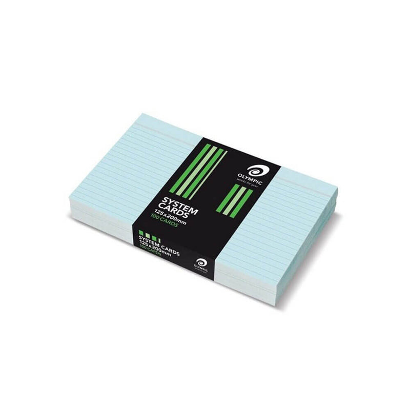  Tarjetas del sistema de reglas olímpicas (paquete de 100) 8x5