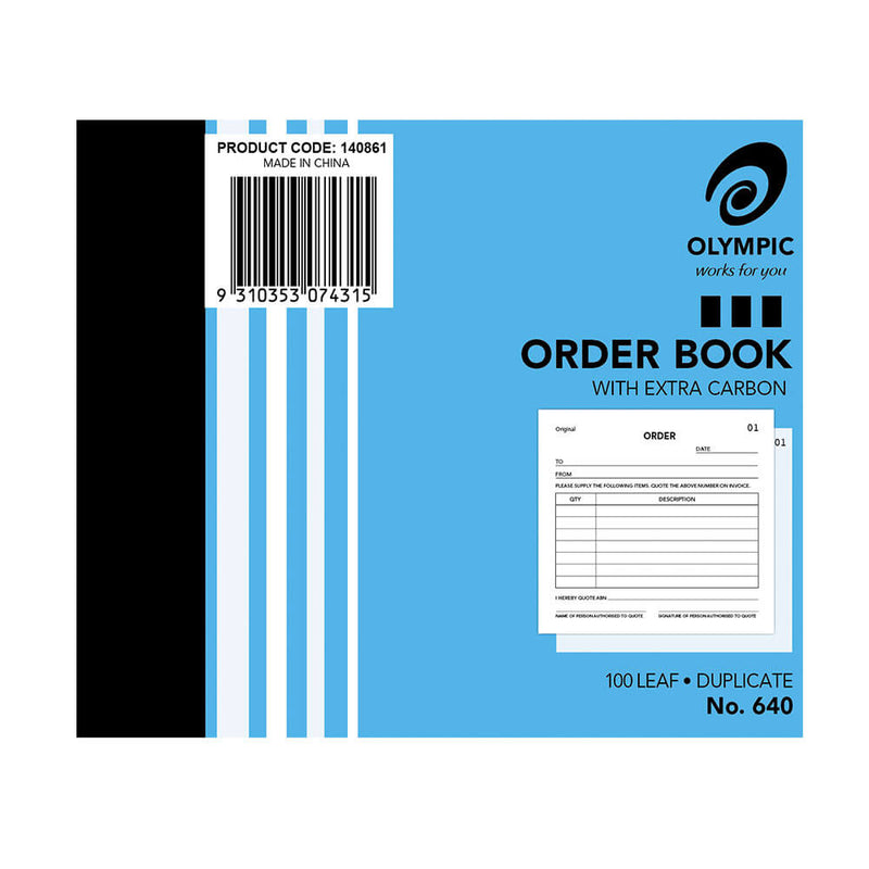  Libro Duplicado Olímpico 100 Hojas (5x4")