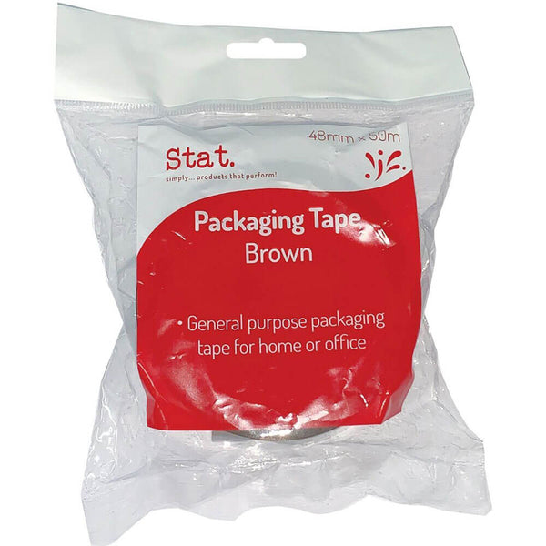 Stat Packaging Tape 48mmx50m (Brown)