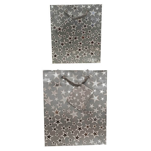 Ozcorp Stars Gift Bag (Silver)