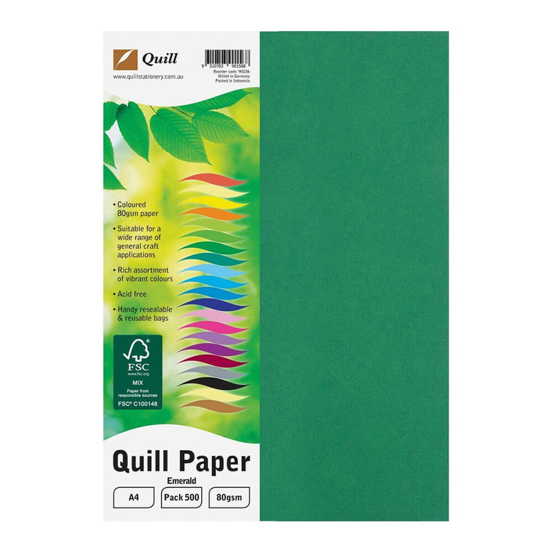  Papel Quill Extra Grande A4 80gsm (500 Hojas)