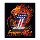  Letrero de chapa en relieve troquelado Harley Davidson